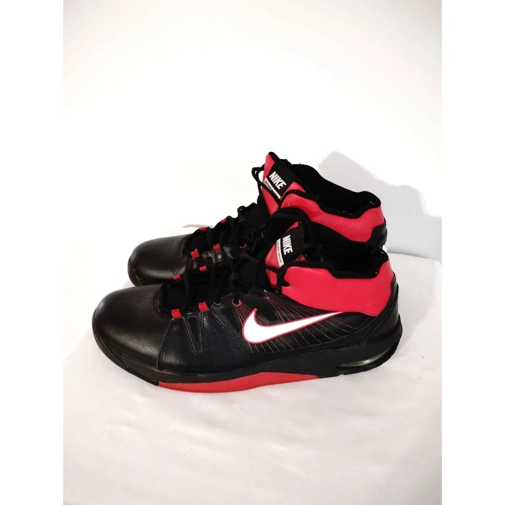 Nike Air Flight Jab Step Men 14 Black/Red Basketball Sneaker Shoes 525742-004